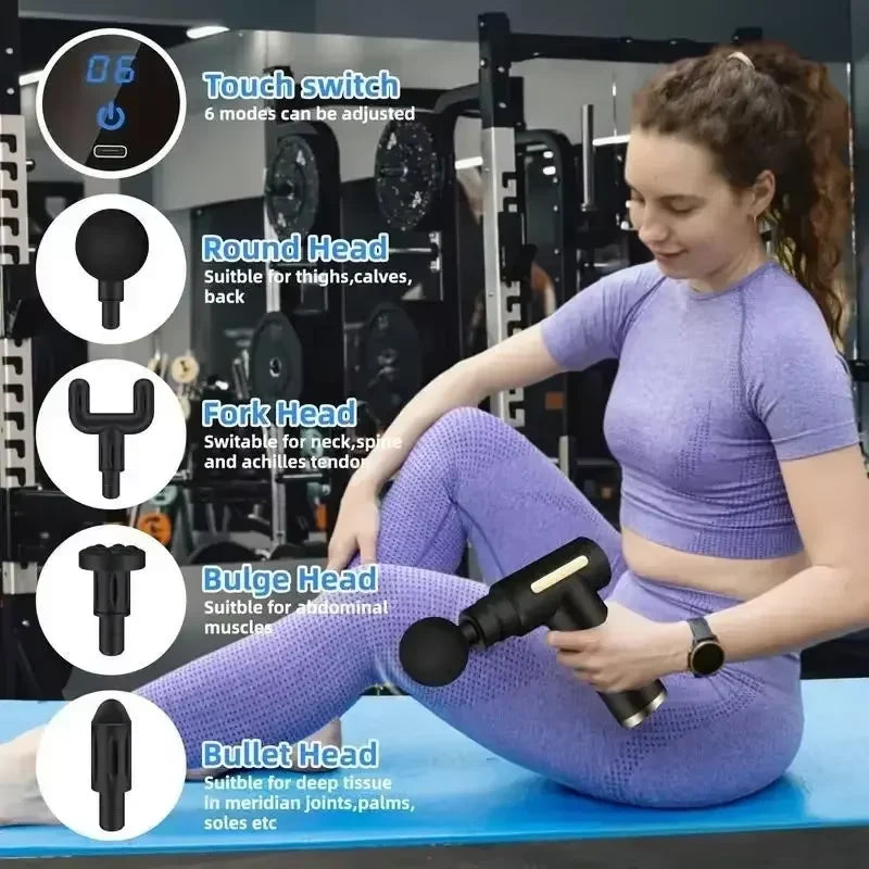 EazPulse Go "Mini pistolet de massage électrique"