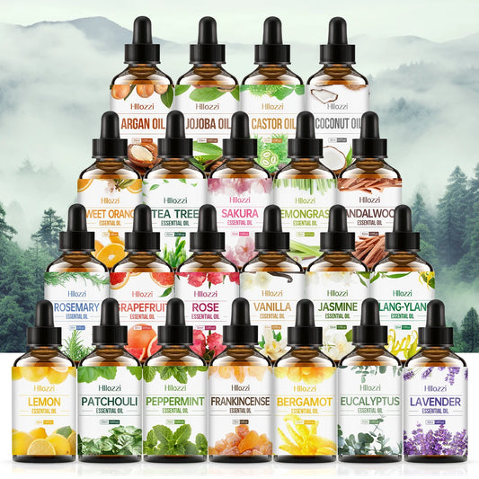 Huiles de massages aux huiles essentielles